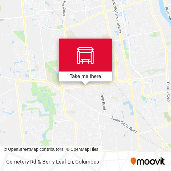 Mapa de Cemetery Rd & Berry Leaf Ln