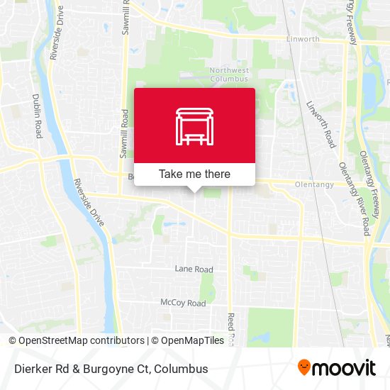 Mapa de Dierker Rd & Burgoyne Ct