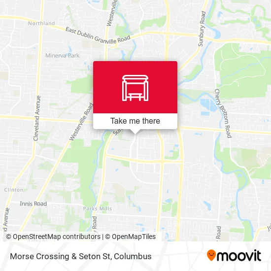 Mapa de Morse Crossing & Seton St