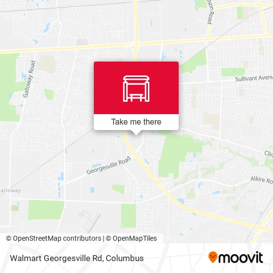 Walmart Georgesville Rd map