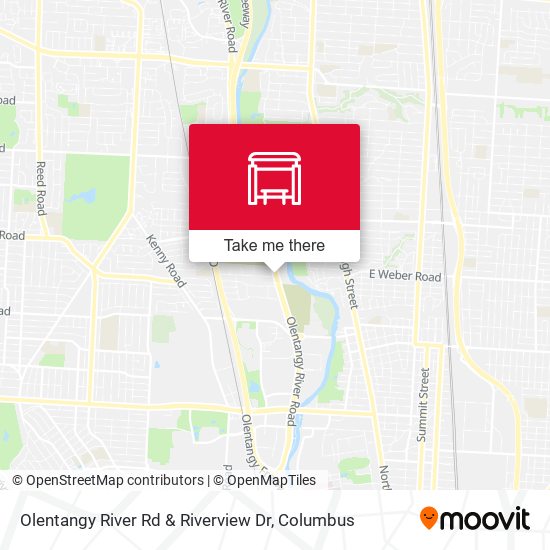 Olentangy River Rd & Riverview Dr map