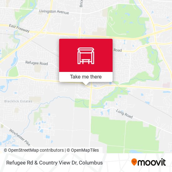 Mapa de Refugee Rd & Country View Dr
