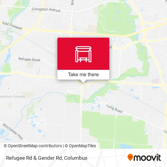 Mapa de Refugee Rd & Gender Rd