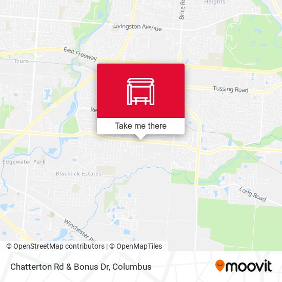 Chatterton Rd & Bonus Dr map