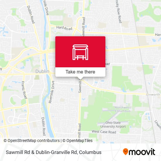 Mapa de Sawmill Rd & Dublin-Granville Rd