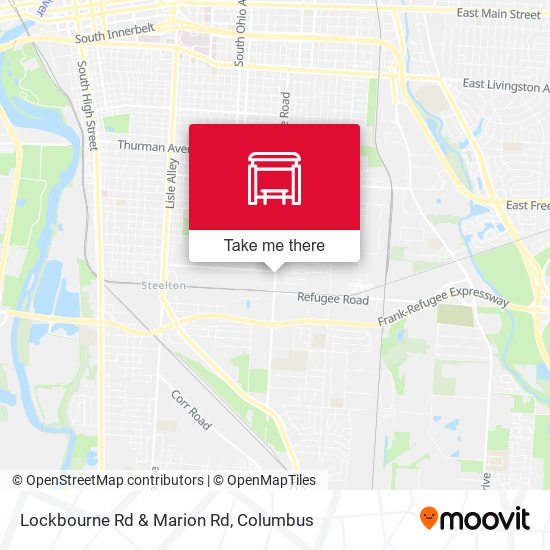 Lockbourne Rd & Marion Rd map