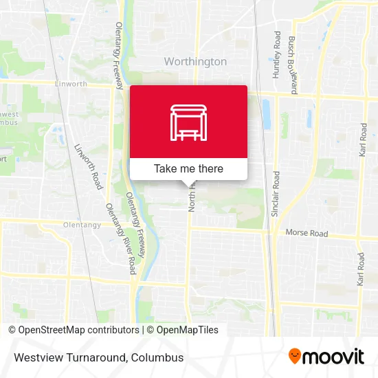 Westview Turnaround map