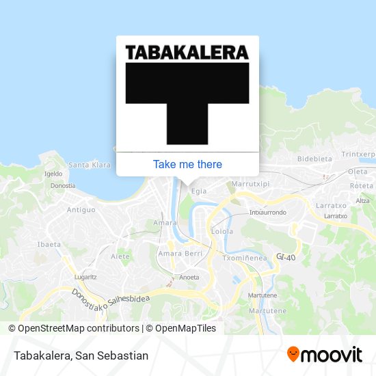 mapa Tabakalera