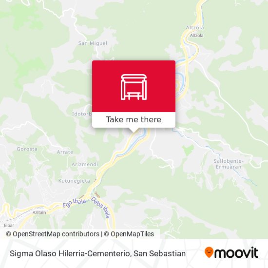 mapa Sigma Olaso Hilerria-Cementerio