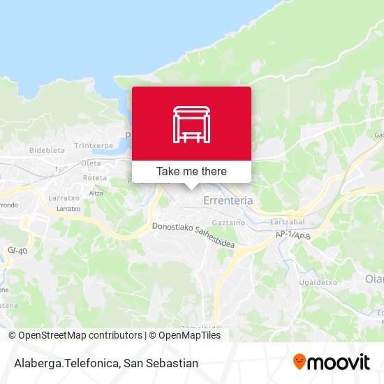 Alaberga.Telefonica map