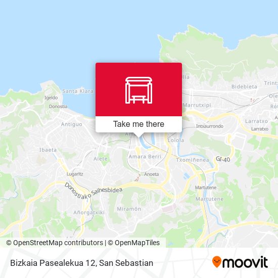 mapa Bizkaia Pasealekua 12