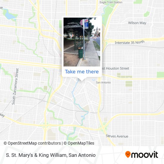 Mapa de S. St. Mary's & King William