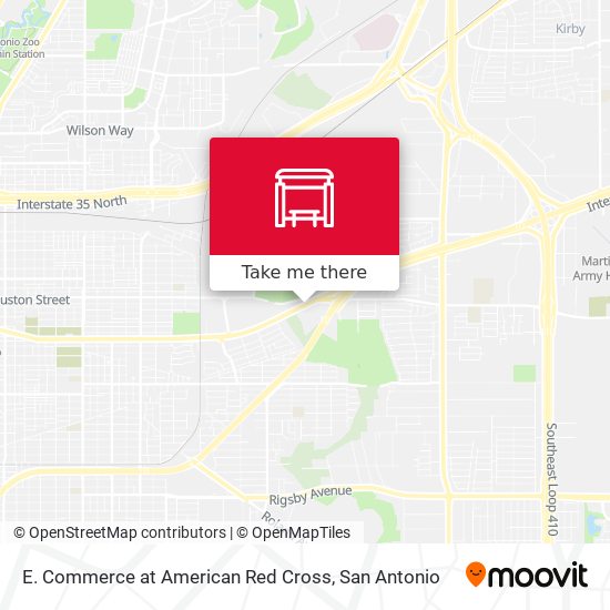 E. Commerce at American Red Cross map