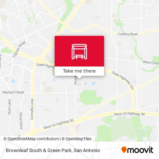 Brownleaf South & Green Park map
