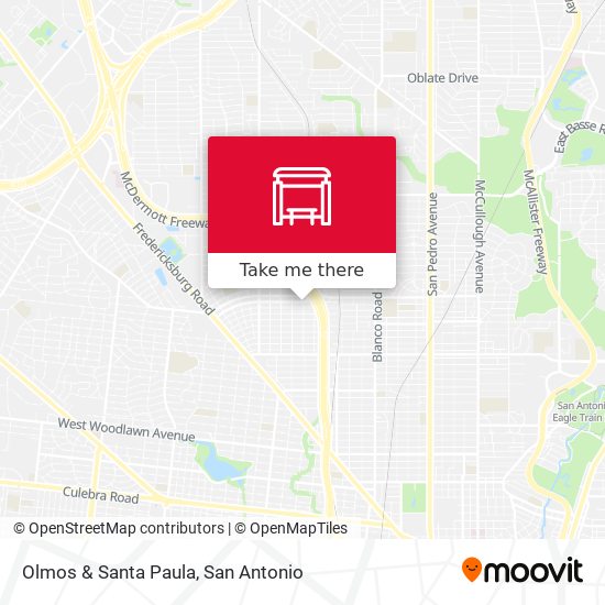 Mapa de Olmos & Santa Paula