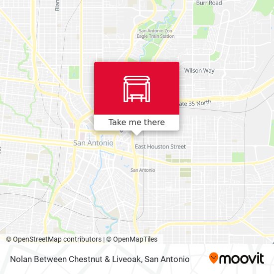 Nolan Between Chestnut & Liveoak map