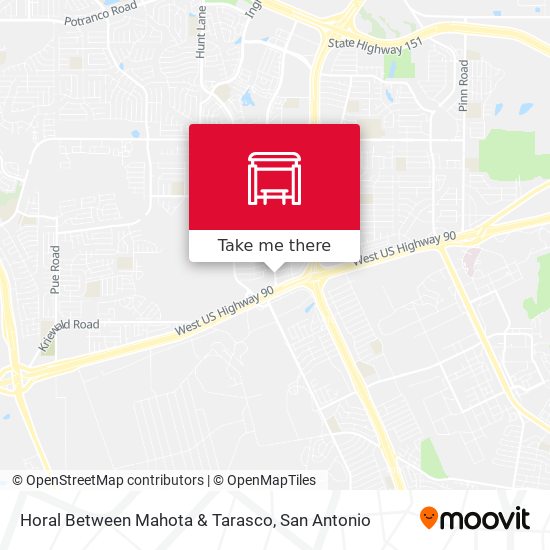 Mapa de Horal Between Mahota & Tarasco