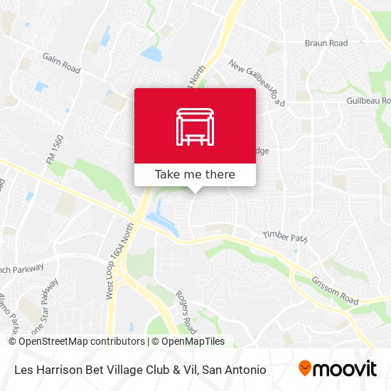 Mapa de Les Harrison Bet Village Club & Vil