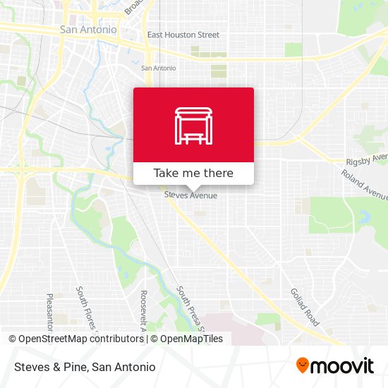 Mapa de Steves & Pine