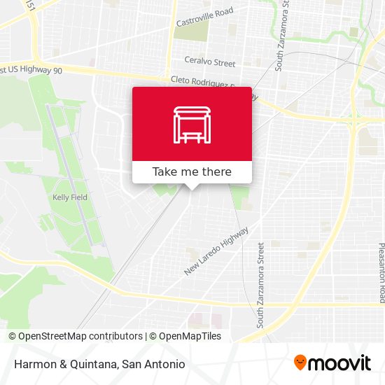Harmon & Quintana map