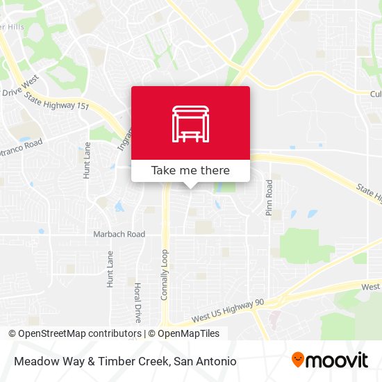 Mapa de Meadow Way & Timber Creek
