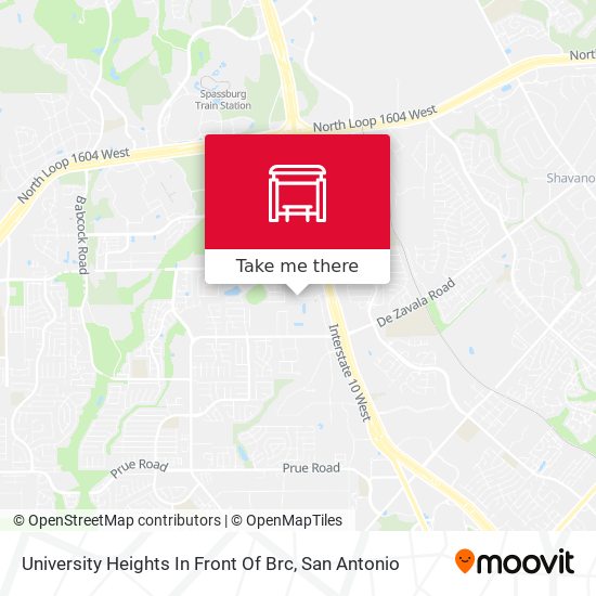 University Heights In Front Of Brc map