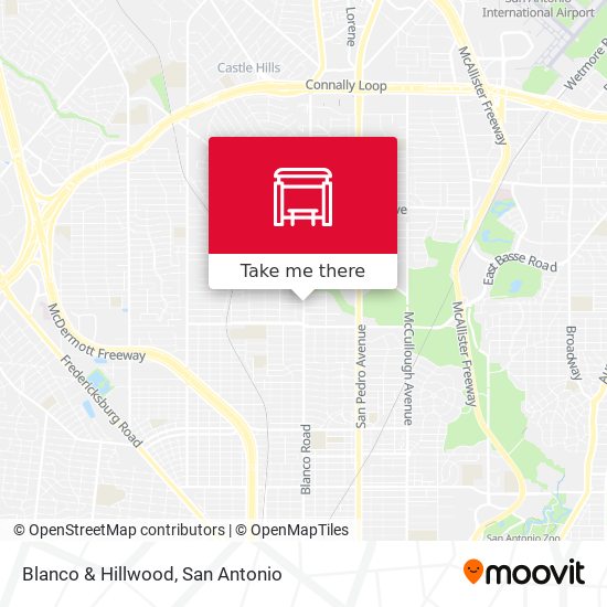 Mapa de Blanco & Hillwood