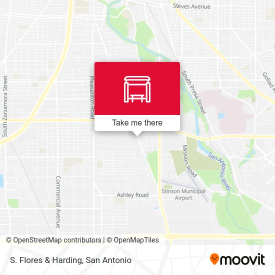 S. Flores & Harding map