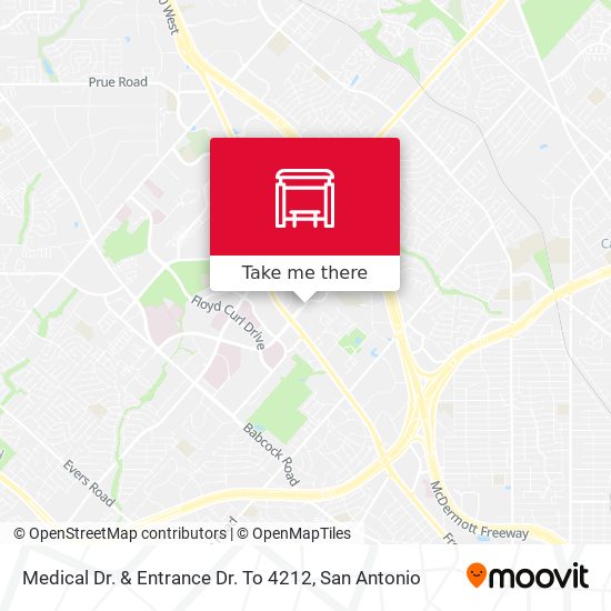 Medical Dr. & Entrance Dr. To 4212 map