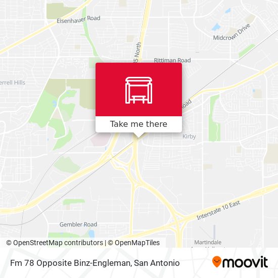 Mapa de Fm 78 Opposite Binz-Engleman