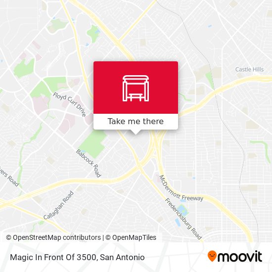 Magic In Front Of 3500 map