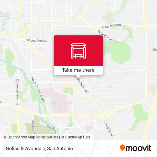 Mapa de Goliad & Avondale