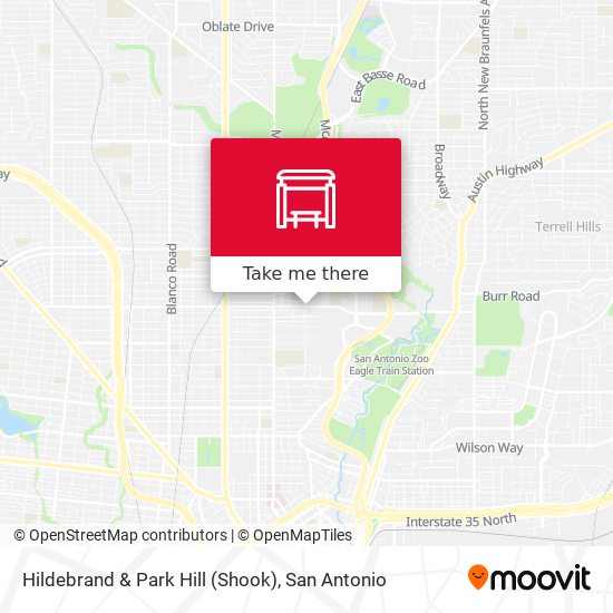 Mapa de Hildebrand & Park Hill (Shook)