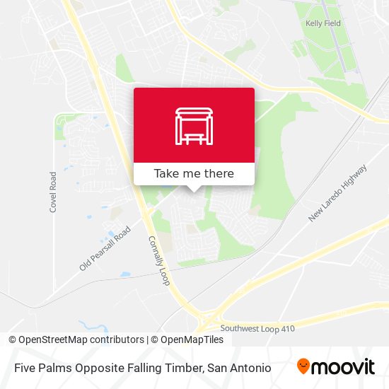 Five Palms Opposite Falling Timber map