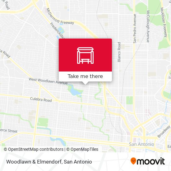 Mapa de Woodlawn & Elmendorf
