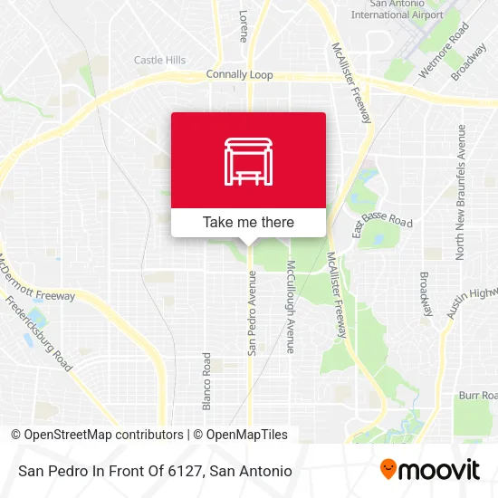 Mapa de San Pedro In Front Of 6127