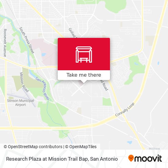 Mapa de Research Plaza at Mission Trail Bap