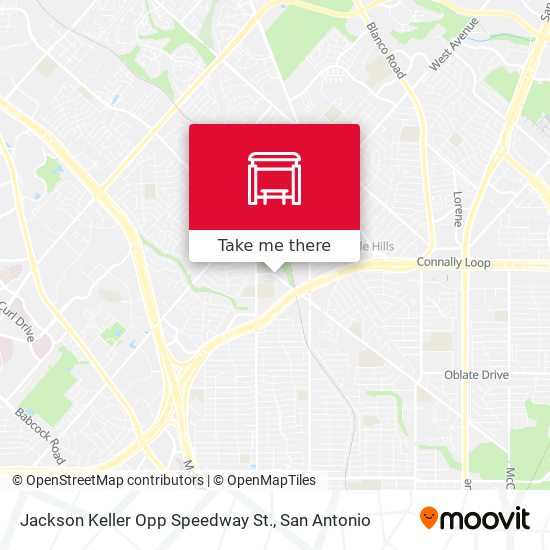 Mapa de Jackson Keller Opp Speedway St.