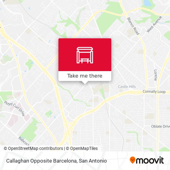 Mapa de Callaghan Opposite Barcelona