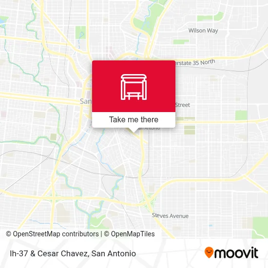 Ih-37 & Cesar Chavez map