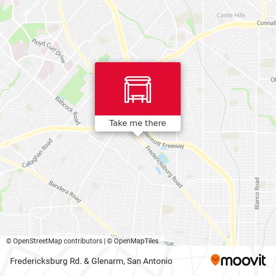 Fredericksburg Rd. & Glenarm map