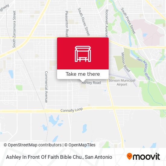 Mapa de Ashley In Front Of Faith Bible Chu.