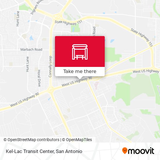 Mapa de Kel-Lac Transit Center