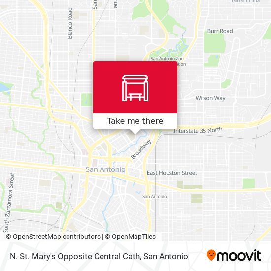Mapa de N. St. Mary's Opposite Central Cath