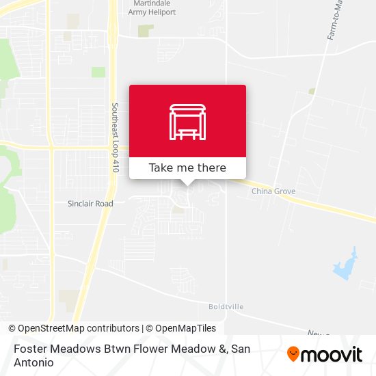 Foster Meadows Btwn Flower Meadow & map