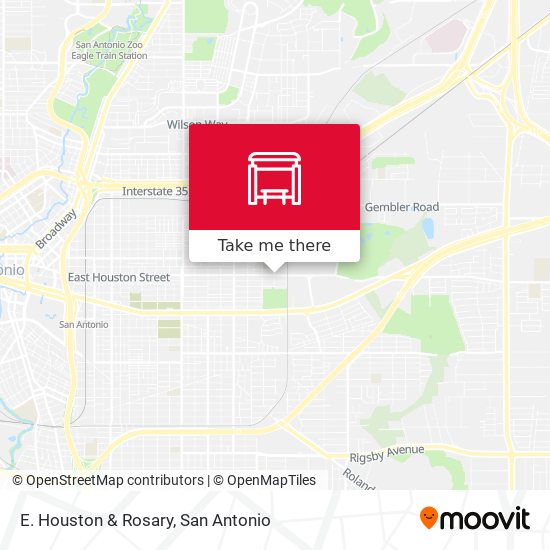 E. Houston & Rosary map