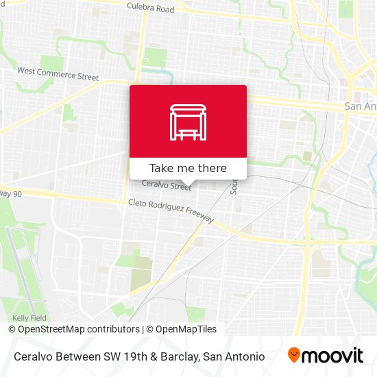 Ceralvo Between SW 19th & Barclay map