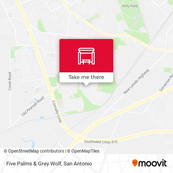 Five Palms & Grey Wolf map
