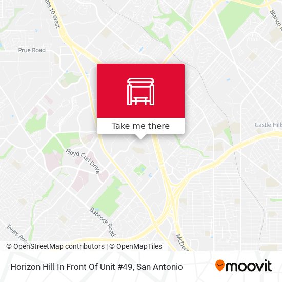 Horizon Hill In Front Of Unit #49 map