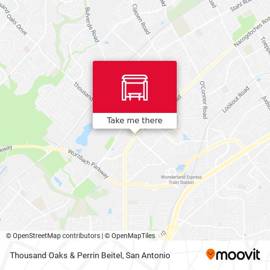 Mapa de Thousand Oaks & Perrin Beitel